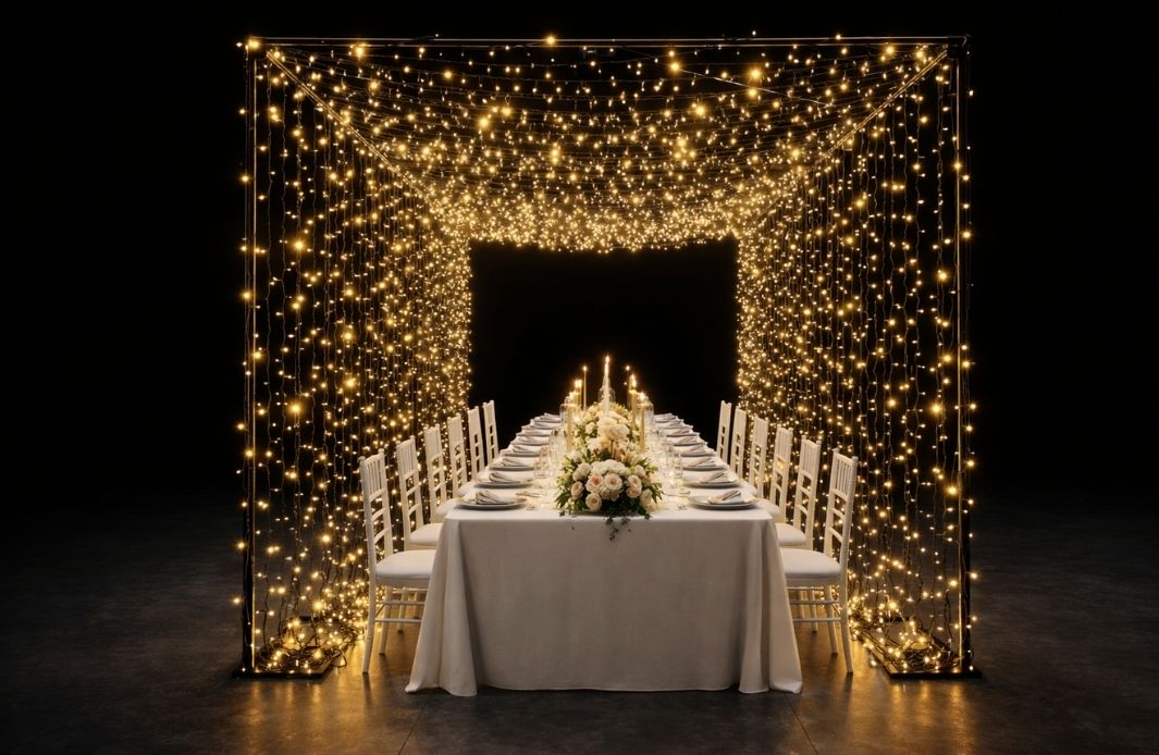 4 - Installation d'un tunnel de guirlande