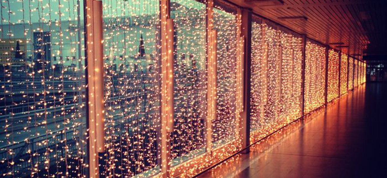Location Guirlandes lumineuses rideaux installation