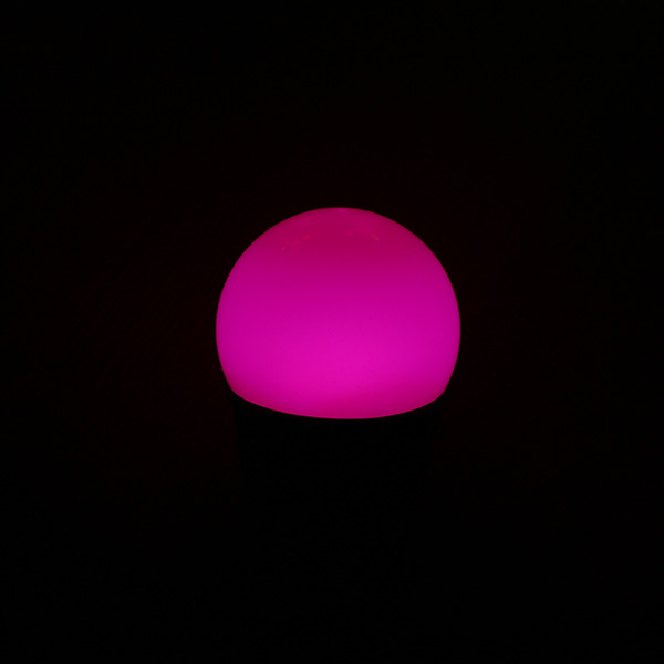 Ampoule E27 G45 Leds de couleur Rose