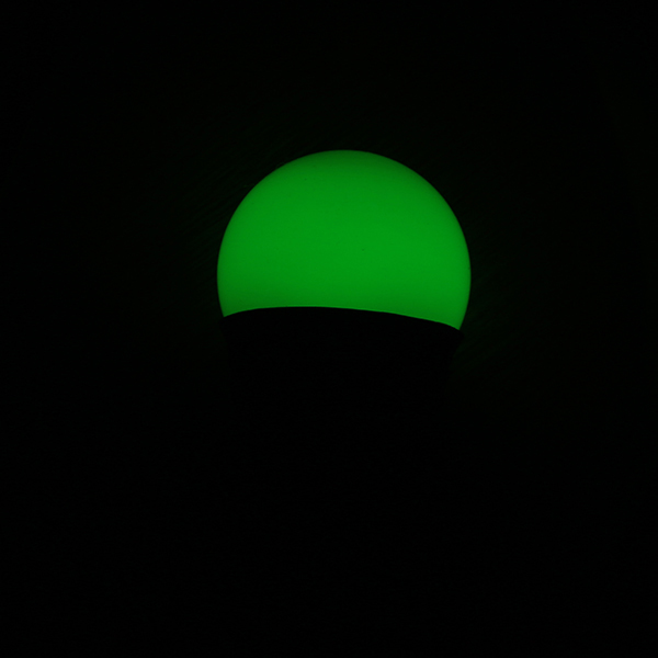 Ampoule E27 G45 Leds de couleur Verte